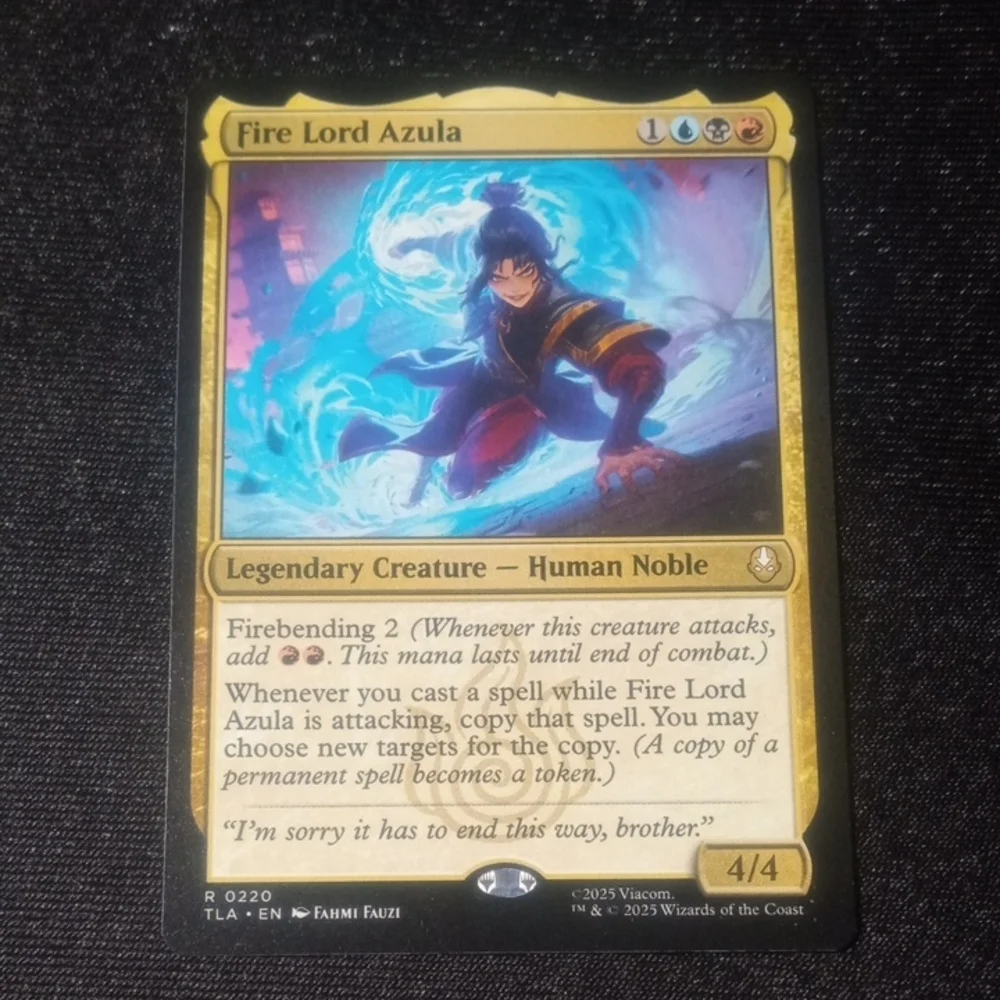 MTG Azula Fire Nation Set - 2x Mythics + Foil Lands TLE 2026 ~ 25 Cards